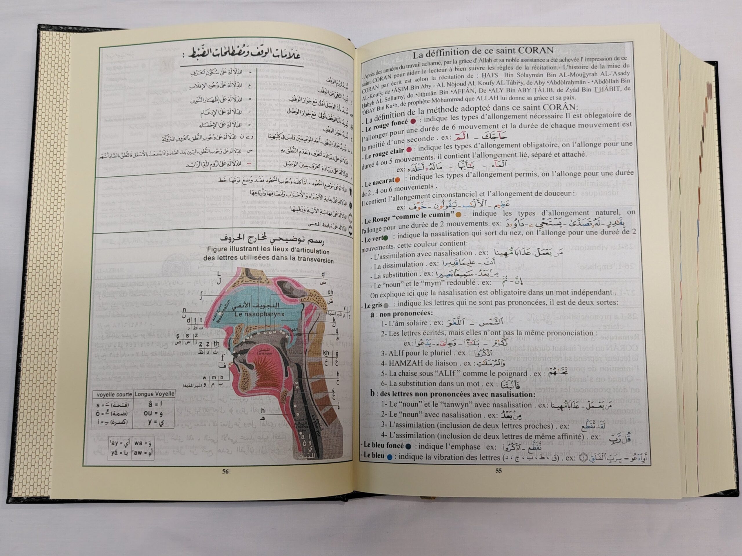 Coran Al-Tajwid complet (arabe, français, phonétique) format 17x24 lecture Hafs – Image 5