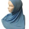 Hijab Bleu clair 2 pièces simple