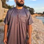 Qamis Ikaf glacé (manches courtes)