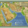 Poster : Carte des Prophètes et Messagers (français / arabe)