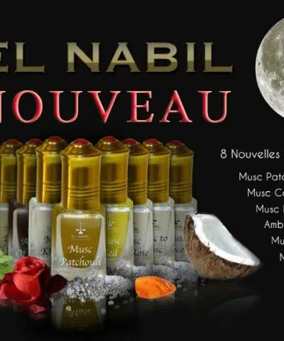 Pack découverte 12 parfums à bille El Nabil 5ml