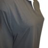 Abaya simple El Bassira en caviary avec manches élastiques