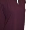 Abaya simple El Bassira en caviary avec manches élastiques