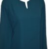 Abaya simple El Bassira en caviary avec manches élastiques