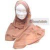 HIJAB à enfiler en Mousseline avec bonnet croisé – Image 5