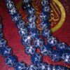 CHAPELET /SEBHA/TASBIH PERLES NOIRES BRILLANTES (99 PERLES)