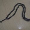 CHAPELET /SEBHA/TASBIH PERLES NOIRES BRILLANTES (99 PERLES)