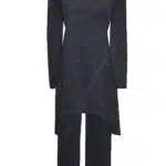 Ensemble tunique pantalon plissé