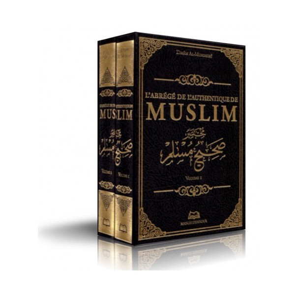 L'abrégé de l'authentique de MUSLIM (Sahih Muslim) - 2 volumes - Maison d'Ennour