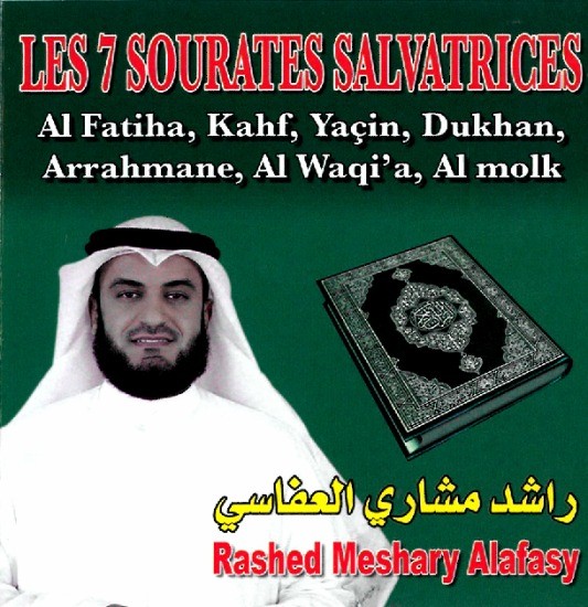 CD Les 7 Sourates Salvatrices Rashed Meshary Alafasy