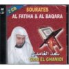 2 CD: Sourates Al-Fatiha et Al-Baqara,récitées par Saad El Ghamidi