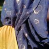 Hijab/châle imprimé de cœurs