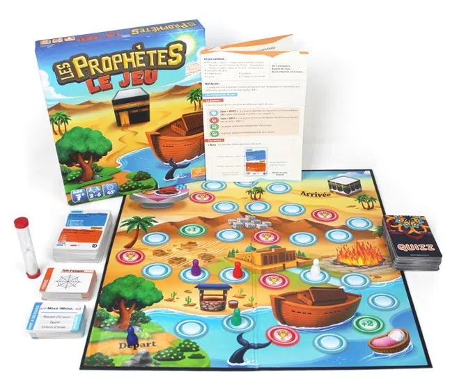 Les Prophètes, Le Jeu - 400 Questions et Défis ! - A partir de 7 ans - Osratourna