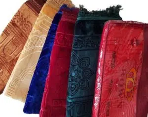 Tapis de prière de luxe épais