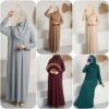 Robe avec hijab intégré – Image 2