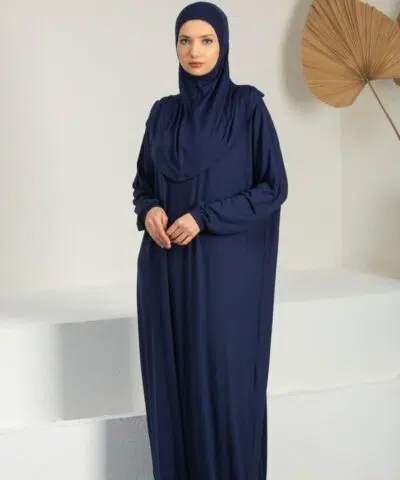 Robe avec hijab intégré