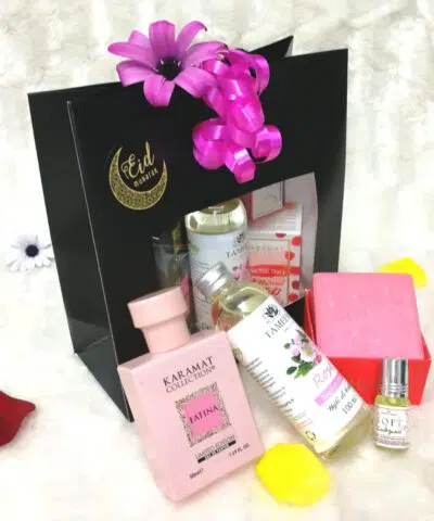 Pack Cadeau LUXE pour ELLE: Parfum KARAMAT +musc + savon+ huile