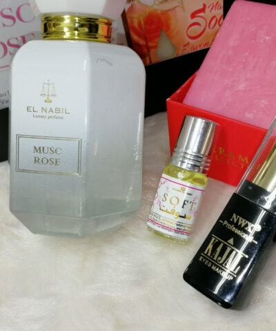 Pack Cadeau pour ELLE: Parfum EL NABIL +musc + savon+ khol
