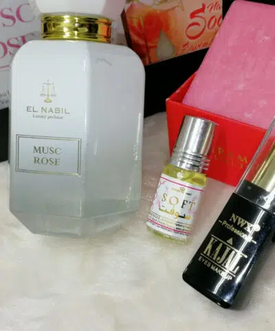 Pack Cadeau pour ELLE: Parfum EL NABIL +musc + savon+ khol