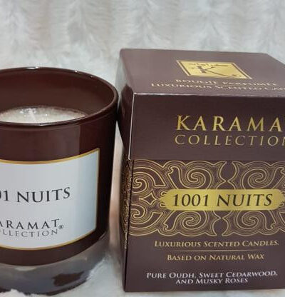 1001 NUITS - Bougie parfumée de luxe - KARAMAT