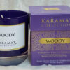 WOODY - Bougie parfumée de luxe - KARAMAT