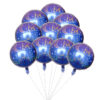 Ballon Eid Mubarak violet/bleu marine – Image 3
