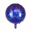 Ballon Eid Mubarak violet/bleu marine – Image 4