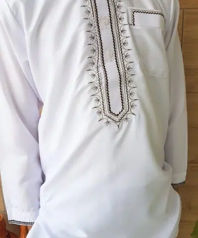 Alternative view of Ensemble Qamis Pakistanais Atlas Tunique pantalon Enfant