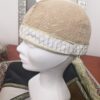 Chachia simple avec bandes croisés dorés – Image 5