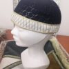 Chachia simple avec bandes croisés dorés – Image 7