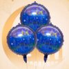 Ballon Eid Mubarak violet/bleu marine – Image 2