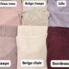 HIJAB à enfiler tout en Mousseline avec bonnet croisé – Image 4