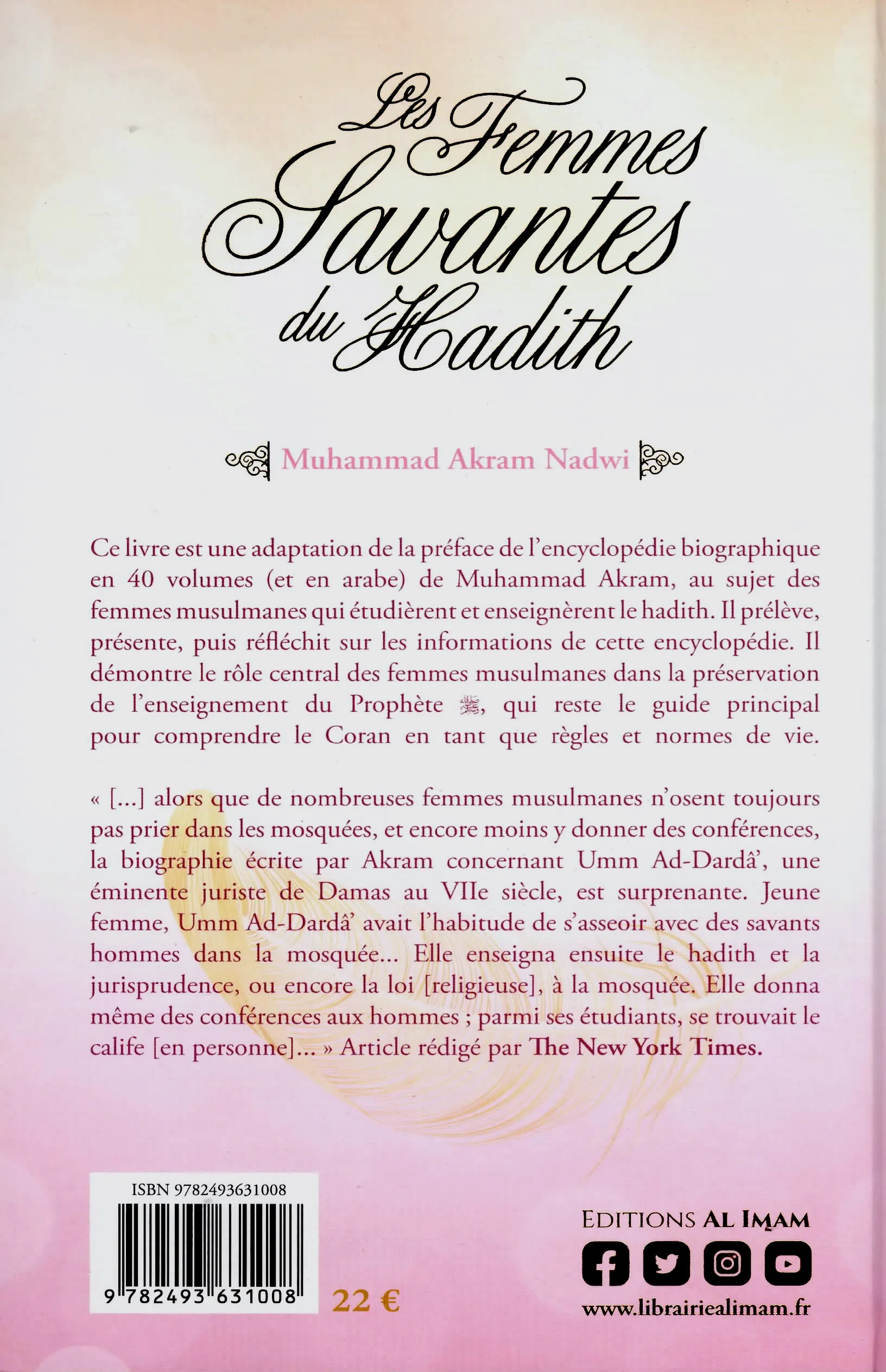 Les femmes savantes du Hadith (Muhammad Akram Nadwi) – Image 2