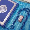 Coffret CORAN ARABE Dark Blue Tapis épais – Image 3