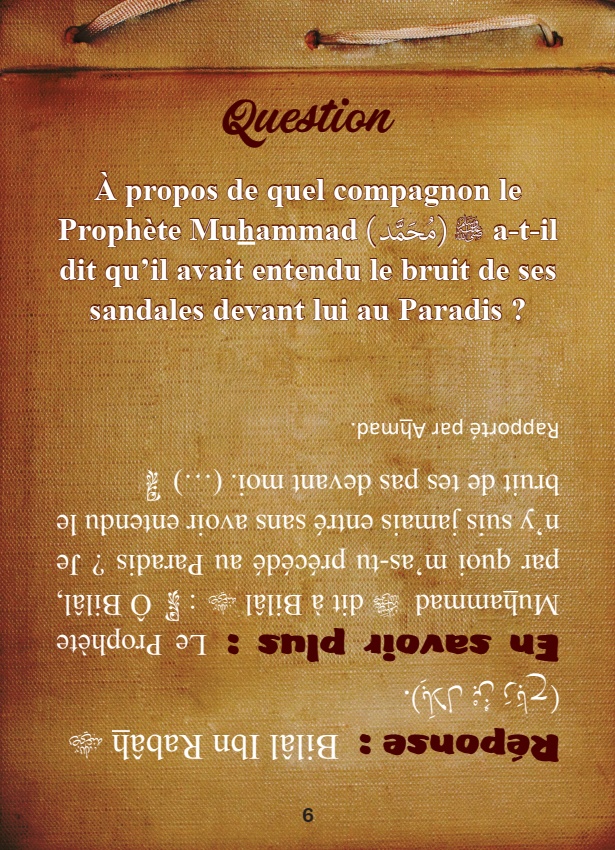 Muslim Challenge : Les Compagnons du Prophète – Image 5