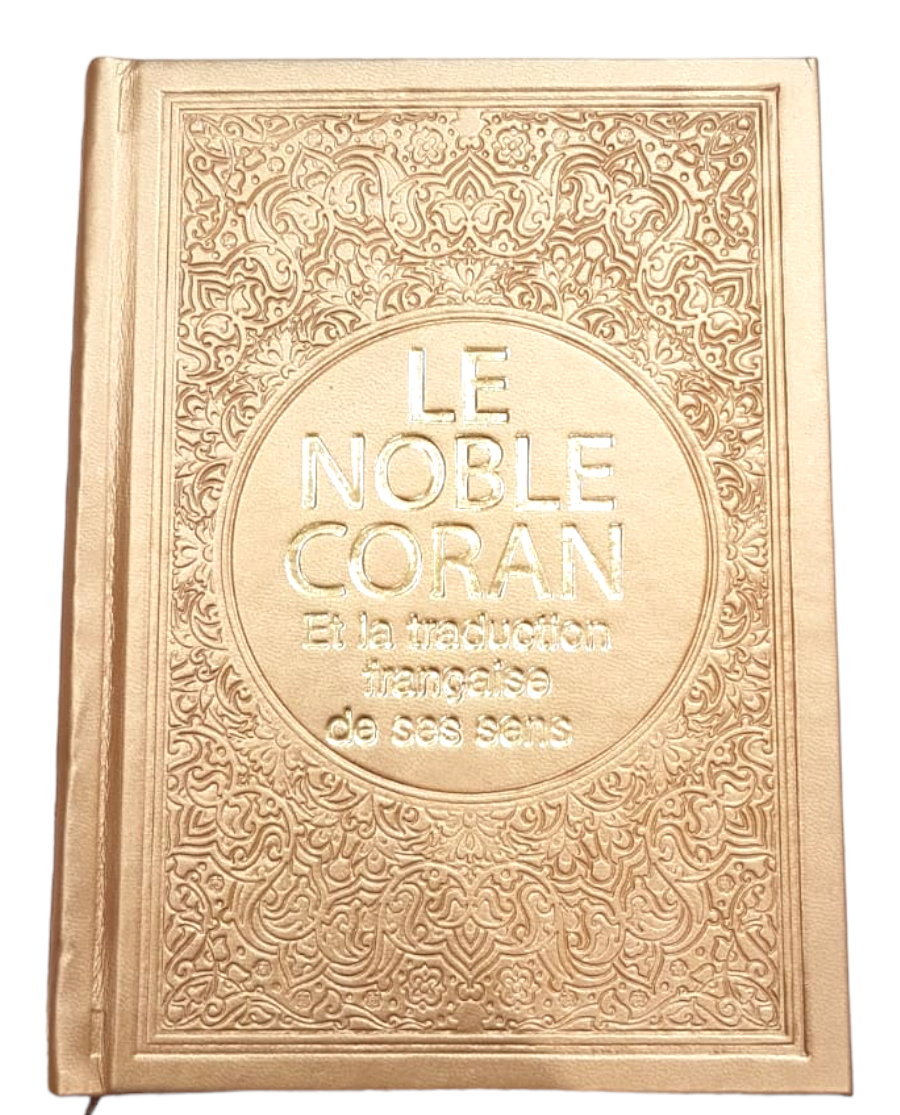 Coran avec écritures dorées arabe-français (13X17) – Image 8