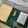 Coffret CORAN VERT/ Doré Luxe – Image 2