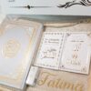 Coffret CORAN Arabe Silver Tapis épais Citadelle/99 noms d'Allah (azawajal) – Image 3