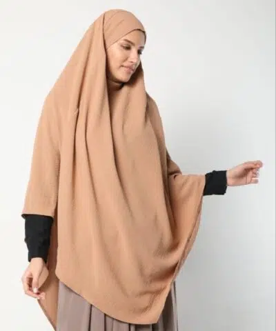 Khimar en Jazz 1 voile (sans manches)