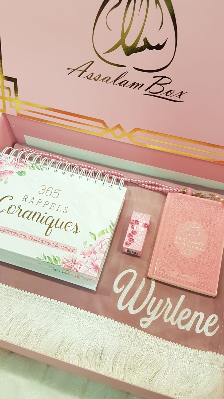 Coffret Coran Full pink 365 Rappels