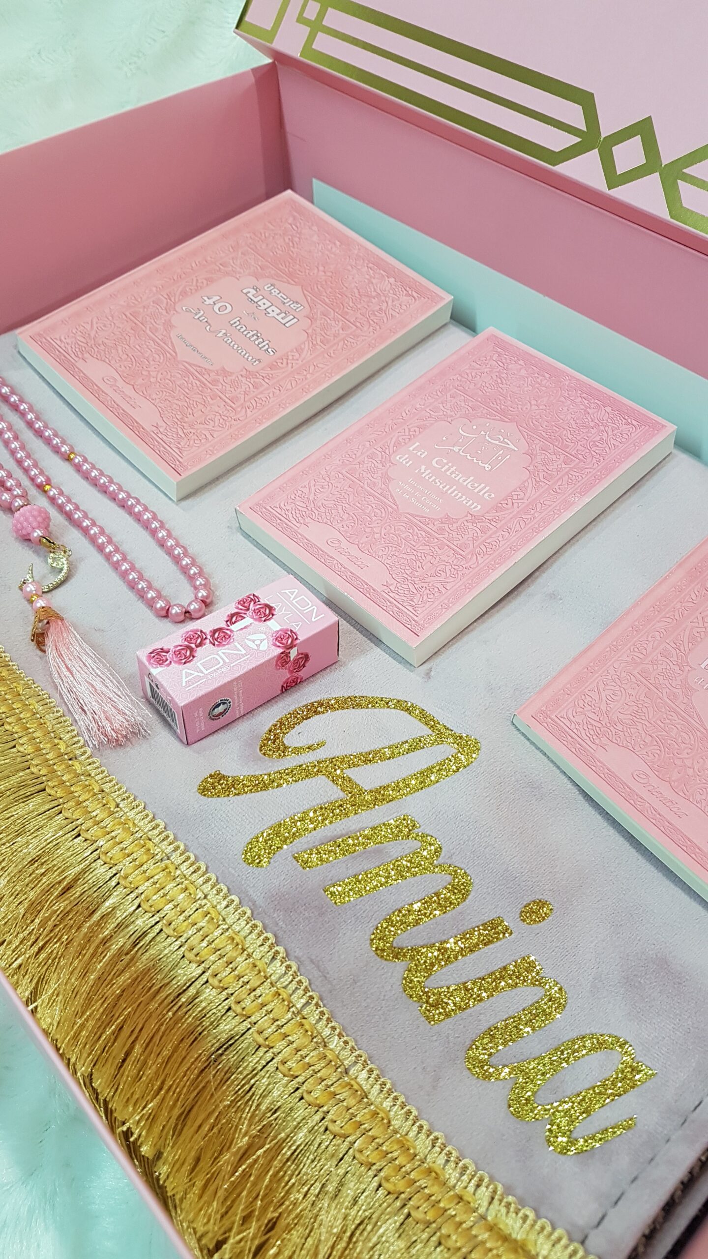 Coffret Rose Trio 40 Hadiths An Nawawi – Image 4