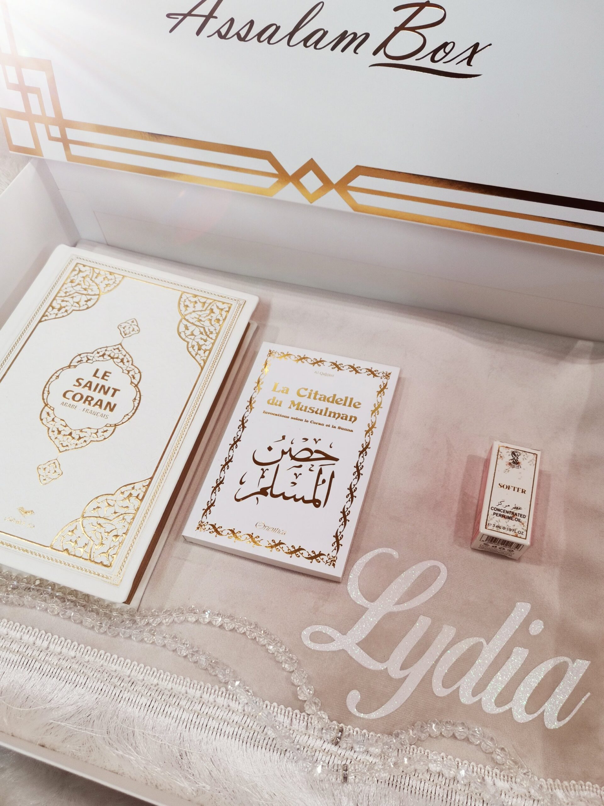Coffret Coran FULL White Cristal
