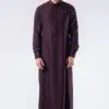 QAMIS Grenat AVEC COL - AL AMEER AA2428 – Image 3