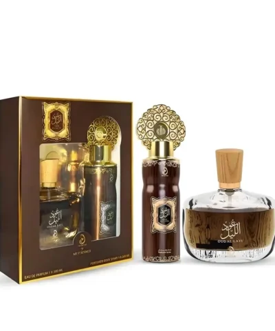 Coffret OUD AL LAYL- Eau De Parfum/Déodorant-Arabyat
