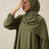Robe de prière avec hijab intégré en Jazz – Image 3