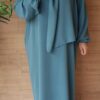 Robe de prière avec hijab intégré en Jazz – Image 4