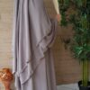 Robe et Khimar assortis en Jazz 2 voiles – Image 2