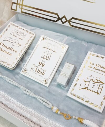 Alternative view of Coffret light Grey Tapis épais blanc Trio