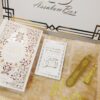 Coffret CORAN Phonétique Tapis épais Dôme beige Citadelle avec Marque page doré – Image 3