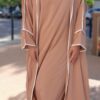Ensemble Kimono, Robe sans manches et Hijab – Image 4
